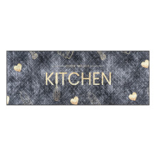 Beauty Home Πατάκι κουζίνας Art 9076 60x160 Μαύρο