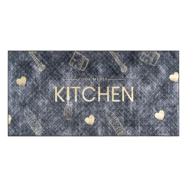 Beauty Home Χαλάκι κουζίνας Art 9076 100x200 Μπεζ,Καφέ