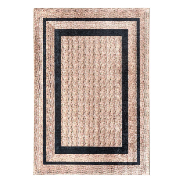 Beauty Home Χαλί Sunny Art 9140 Μπεζ,Μαύρο