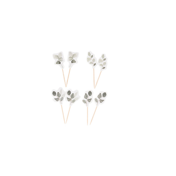 Beauty Home 8 Ταμπελάκια με θέμα “Φύλλα ευκάλυπτου” 8 – 8,5 cm