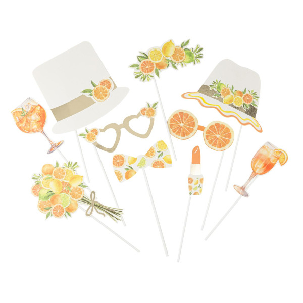 Beauty Home Κιτ Φωτογραφικού Θαλάμου με θέμα “Fizz Citrus” 10 τεμάχια