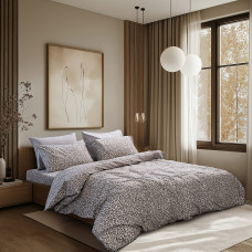 Beauty Home Σετ παπλωματοθήκη υπέρδιπλη Glory Art 12363 230x250 Άμμου