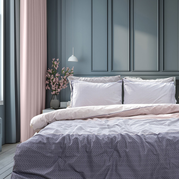 Beauty Home Σετ σεντόνια μονά με λάστιχο Glory Art 12369 110x200+32 Γκρι,Μπεζ