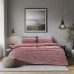 Beauty Home Σετ σεντόνια υπέρδιπλα με λάστιχο Glory Art 12374 170x200+32 Σάπιο Μήλο,Ροζ