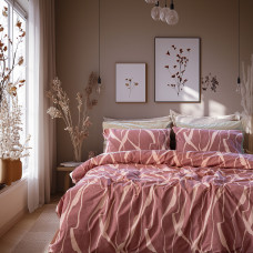 Beauty Home Σετ σεντόνια King size Glory Art 12375 280x265 Σάπιο Μήλο,Ροζ