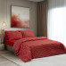 Beauty Home Σετ πάπλωμα υπέρδιπλο Art 10101 Fancy 220x240 Κόκκινο