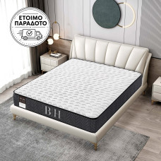 Beauty Home Στρώμα Relax Ημίδιπλο 120x200x28 Λευκό,Ανθρακί