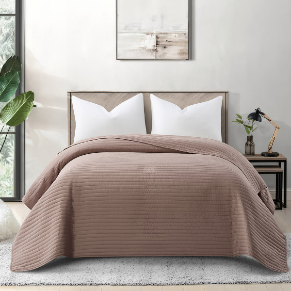 Beauty Home Κουβερλί γίγας Ultra Art 12555 260x240 Μόκα Beauty Home Κουβερλί γίγας Ultra Art 12555 260x240 Μόκα