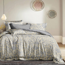 Beauty Home Σετ παπλωματοθήκη υπέρδιπλη Memories Art 12677 230x250 Μπεζ,Γκρι