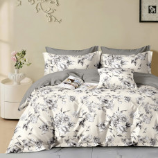 Beauty Home Σετ σεντόνια υπέρδιπλα με λάστιχο Memories Art 12683 165x200+30 Μπεζ