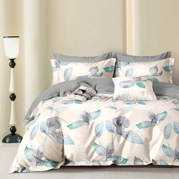 Beauty Home Σετ παπλωματοθήκη υπέρδιπλη Memories Art 12692 230x250 Μπεζ