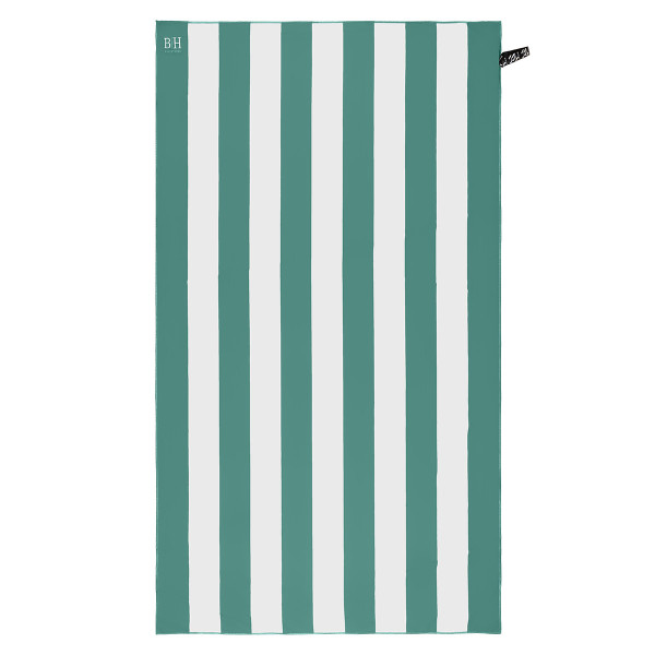 Beauty Home Πετσέτα θαλάσσης Microfiber 200gsm Art 2282 90x160 Πράσινο