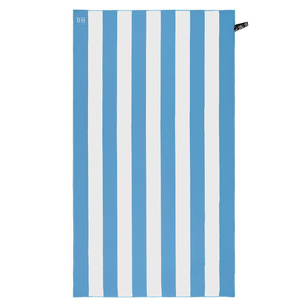 Beauty Home Πετσέτα θαλάσσης Microfiber 200gsm Art 2283 90x160 Σιελ