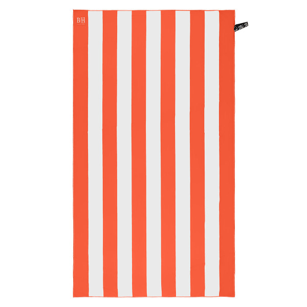 Beauty Home Πετσέτα θαλάσσης Microfiber 200gsm Art 2285 90x160 Πορτοκαλί