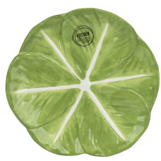 Beauty Home Κεραμικό Πιάτο Λάχανο 16.3 x 16.6 x 2 cm