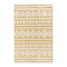 Beauty Home Χαλί βαμβακερό Morocotton 9239 125x180 Κίτρινο