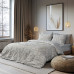 Beauty Home Σετ Πάπλωμα υπέρδιπλο Moments Αrt 12567 220x240 Λαδί,Γκρι