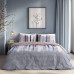 Beauty Home Σετ Πάπλωμα υπέρδιπλο Moments Αrt 12572 220x240 Μπεζ,Γκρι