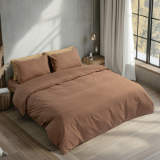 Beauty Home Σεντόνι γίγας με λάστιχο Prime Art 1230 190x200+35 Μόκα