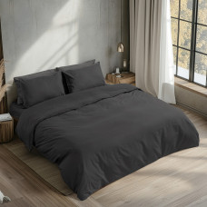 Beauty Home Σεντόνι ημίδιπλο με λάστιχο Prime Art 1230 125x200+35 Μαύρο