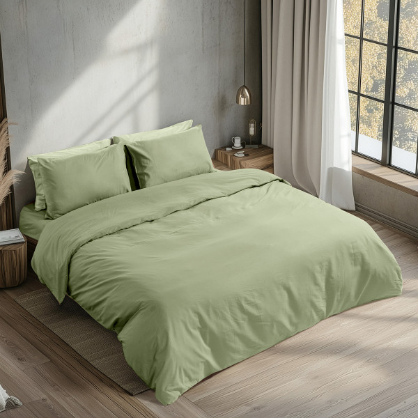 Beauty Home Σεντόνι μονό με λάστιχο Prime Art 1230 105x200+35 Λαδί