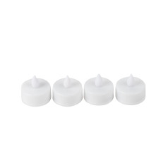 Beauty Home Σετ 4 Ρεσώ LED Λευκά Ø3,5 cm