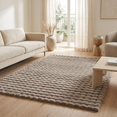 Beauty Home Χαλί Bubble Art 9663 Μόκα 160x230