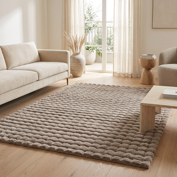 Beauty Home Χαλί Bubble Art 9663 Μόκα 160x230