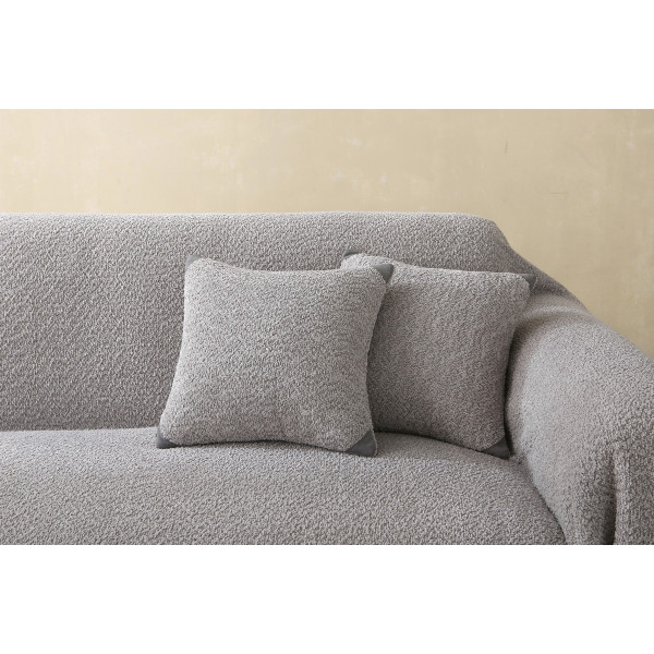 Beauty Home Μαξιλαροθήκη Lamb Plus Art 8831 42x42 Γκρι