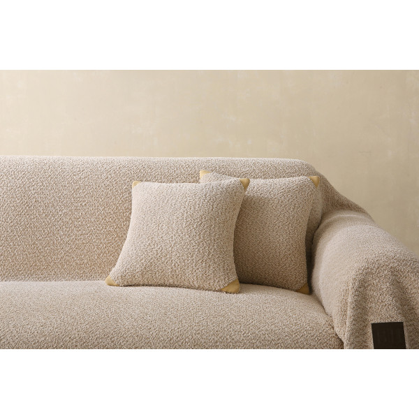 Beauty Home Μαξιλαροθήκη Lamb Plus Art 8833 42x42 Μπεζ