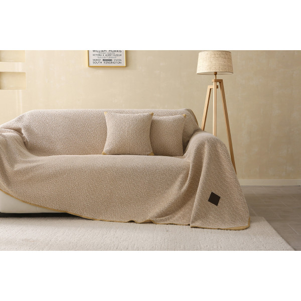 Beauty Home Ριχτάρι Μονοθέσιο Lamb Plus Art 8833 175x180 Μπεζ