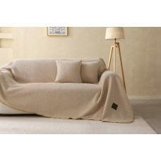 Beauty Home Ριχτάρια σετ 2τμχ Lamb Plus Art 8833 (175x250+175x300) Μπεζ