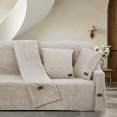 Beauty Home Μαξιλαροθήκη διακοσμητική Sienna Art 8670 50x50 Μπεζ