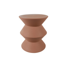 Beauty Home Τραπέζι βοηθ.μεταλ.terracotta 37,5X45