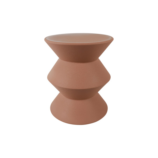Beauty Home Τραπέζι βοηθ.μεταλ.terracotta 37,5X45