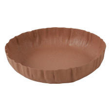 Beauty Home Πιατέλα μεταλλική terracotta 20,5cm