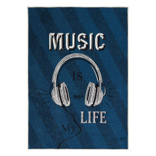 Beauty Home Χαλί Cool Art 9531 120x180  Μπλε