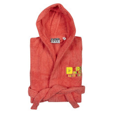 Beauty Home Μπουρνούζι εφηβικό Art 3268 6-8 ετών Κοραλί