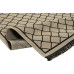 Beauty Home Χαλί ψάθα με κρόσια Sol Art 9756 Μπεζ 133x190