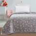 Beauty Home Κουβέρτα υπέρδιπλη φωσφορίζουσα Flash Art 1991 220x240 Γκρι
