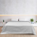 Beauty Home Κουβέρτα King Size διπλής όψεως Cross matelasse Art 11173 260x270 Γκρι