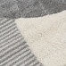 Beauty Home Ροτόντα Loop Art 9556 133x133 Grey White Γκρι Λευκό