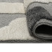 Beauty Home Χαλί Loop Art 9557 160x230 Grey White Γκρι Λευκό