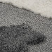 Beauty Home Χαλί Loop Art 9557 160x230 Grey White Γκρι Λευκό