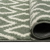 Beauty Home Πατάκι Vibe Art 9573 67x150 Mint White Μέντα Λευκό