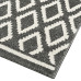 Beauty Home Πατάκι Vibe Art 9576 67x150 Grey White Γκρι Λευκό