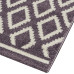 Beauty Home Χαλί Vibe Art 9578 133x190 Lila White Λιλά Λευκό