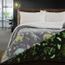 Beauty Home Κουβερτοπάπλωμα μονό φωσφοριζέ Glow Art 6270 160x220 Γκρι