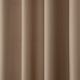 Beauty Home Κουρτίνα μεσαίας σκίασης με 8 μεταλλικούς κρίκους Effect Art 8443 140x270 Μπεζ