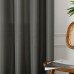 Beauty Home Κουρτίνα μεσαίας σκίασης με 8 μεταλλικούς κρίκους Effect Art 8443 140x270 Ανθρακί